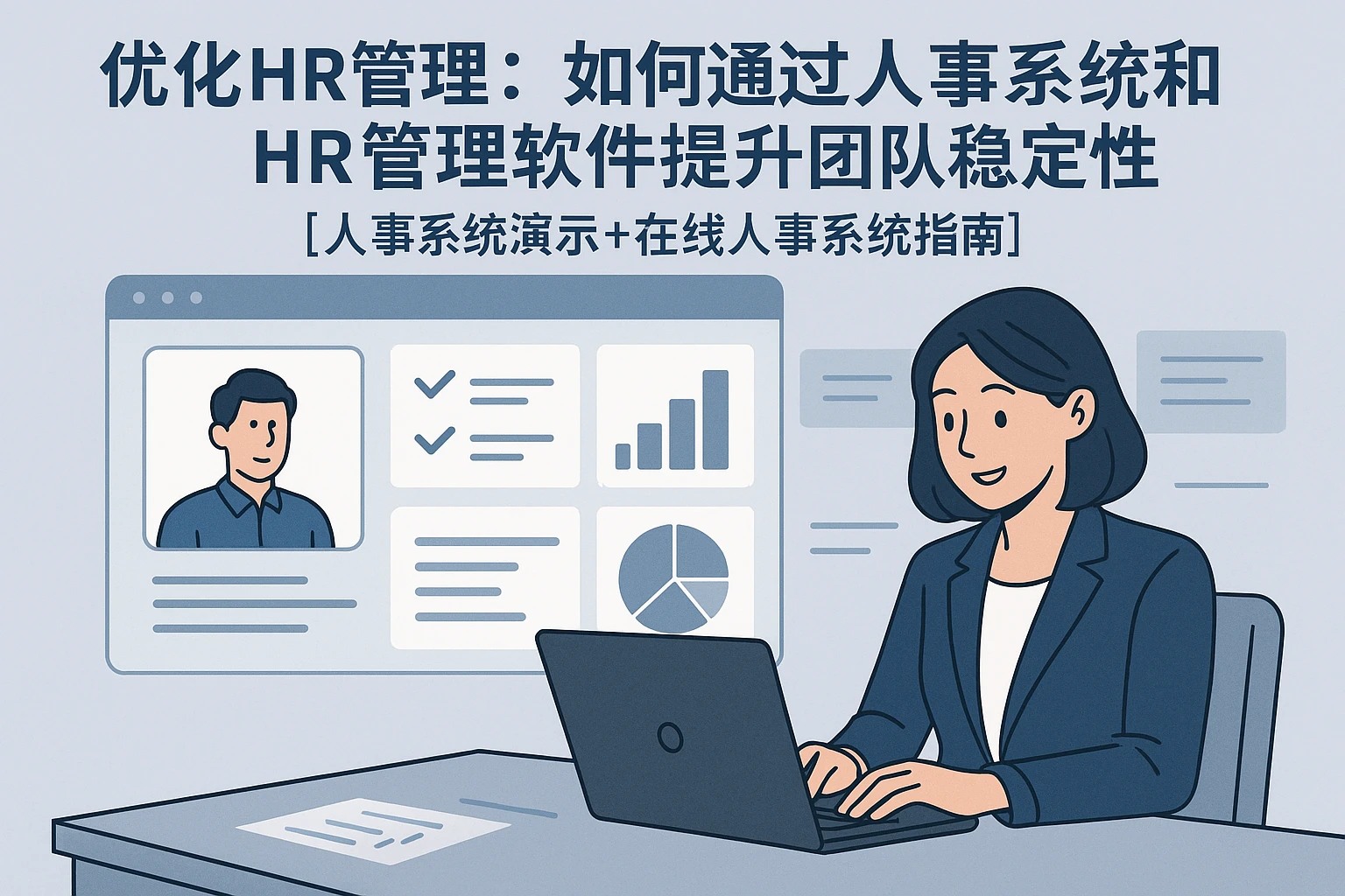 优化HR管理：如何通过人事系统和HR管理软件提升团队稳定性【人事系统演示+在线人事系统指南】