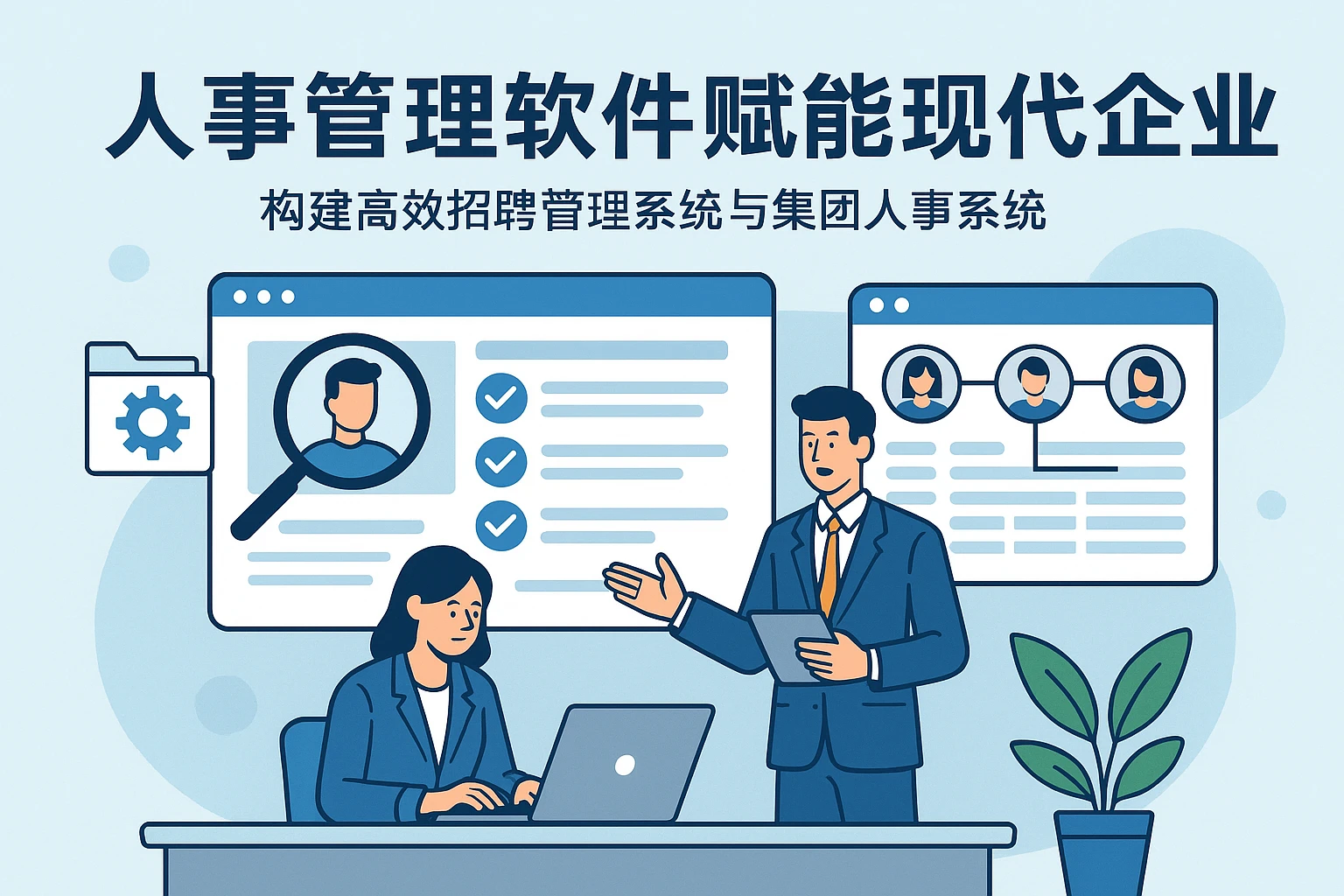 人事管理软件赋能现代企业——构建高效招聘管理系统与集团人事系统