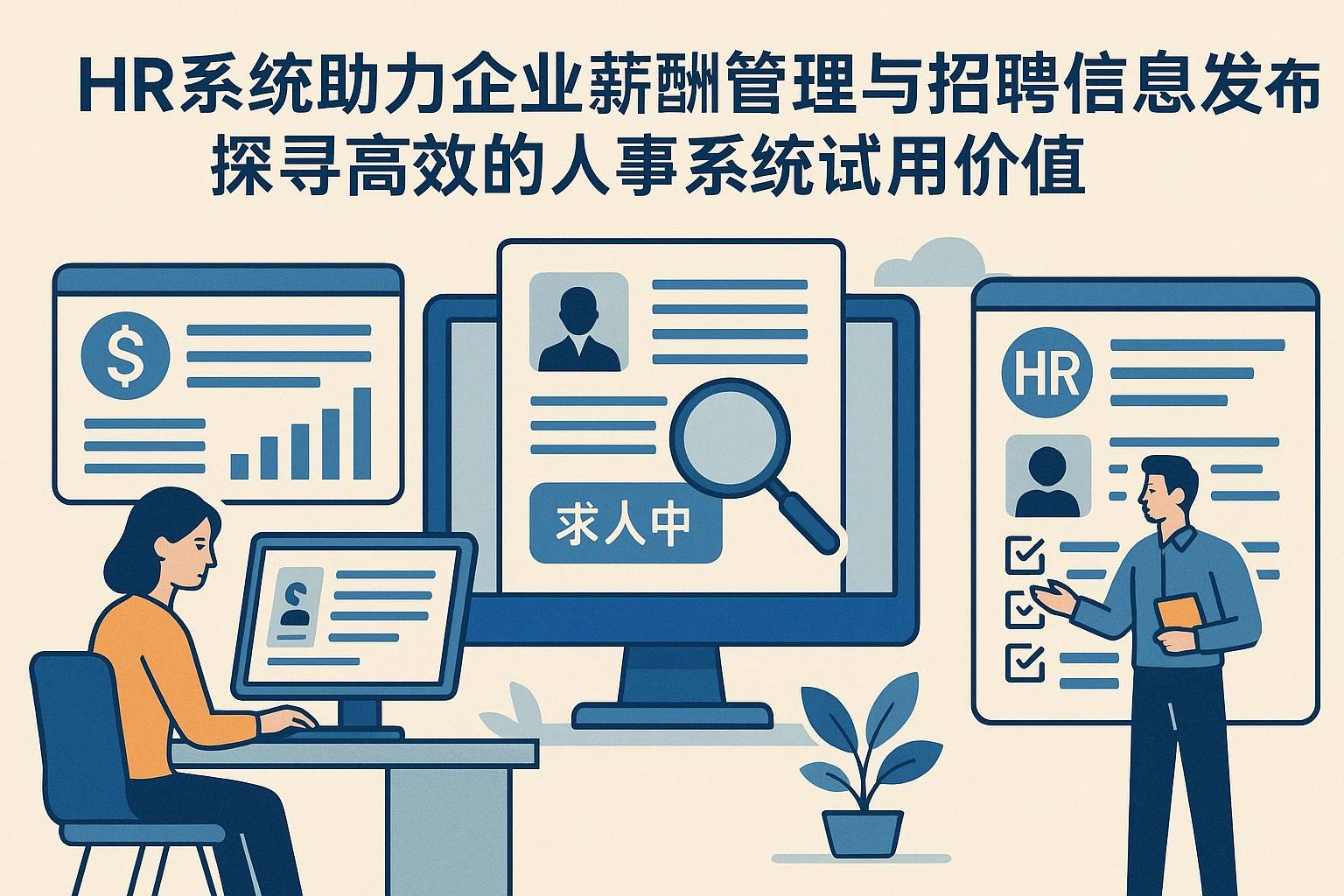 HR系统助力企业薪酬管理与招聘信息发布：探寻高效的人事系统试用价值