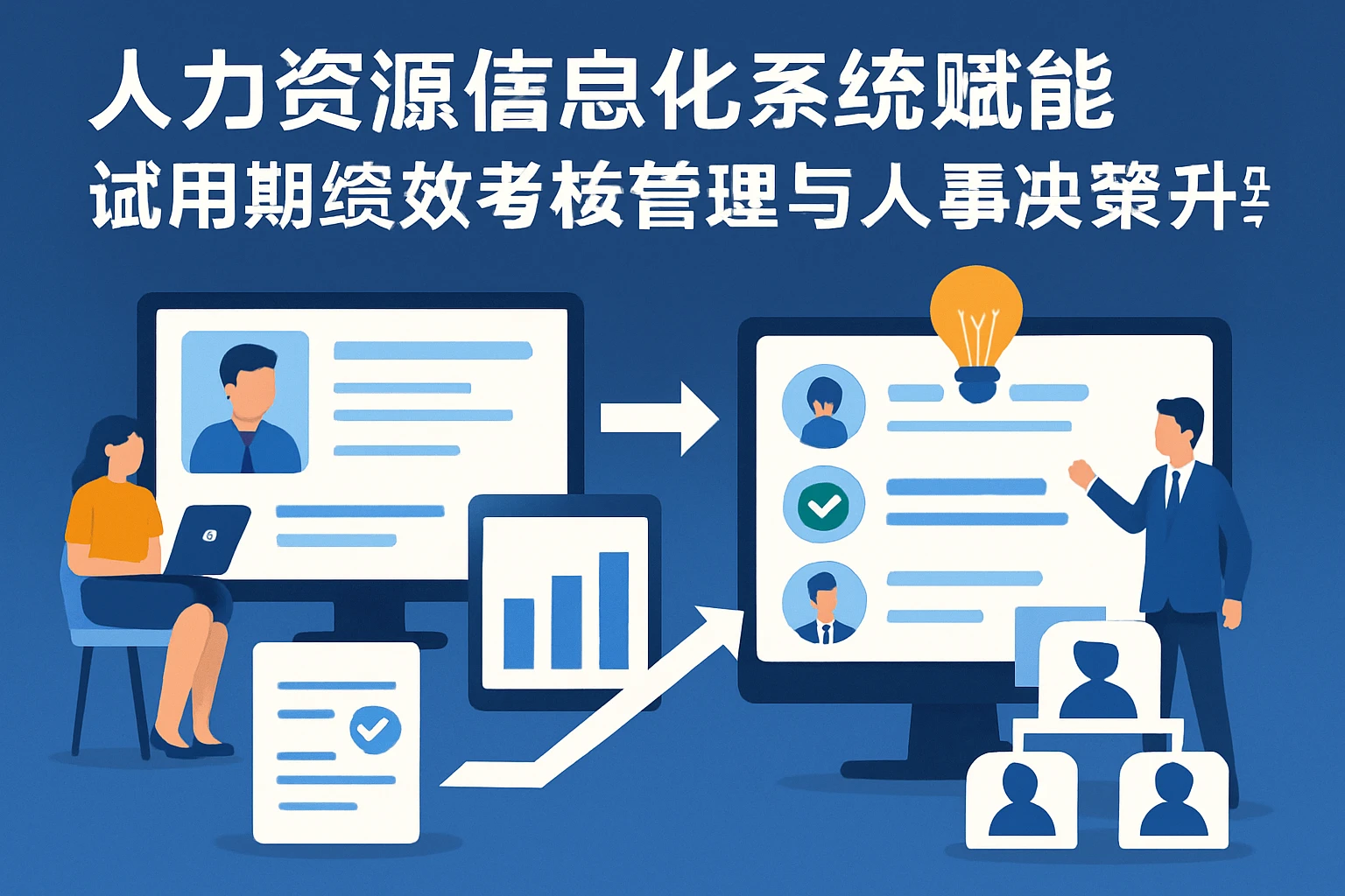 人力资源信息化系统赋能试用期绩效考核管理与人事决策升级