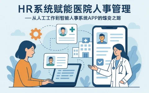HR系统赋能医院人事管理——从人手工作到智能人事系统APP的蝶变之路