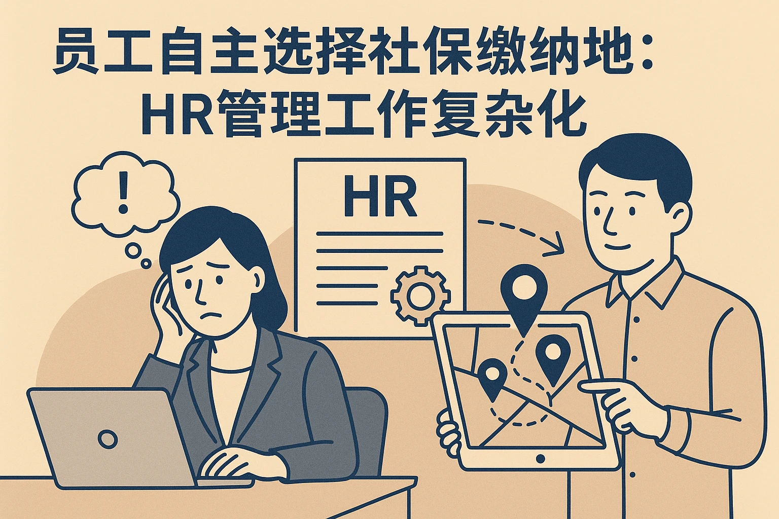 员工自主选择社保缴纳地：HR管理工作复杂化