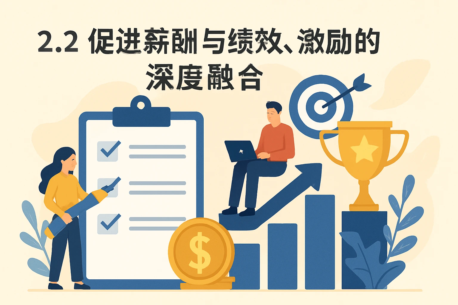 2.2 促进薪酬与绩效、激励的深度融合