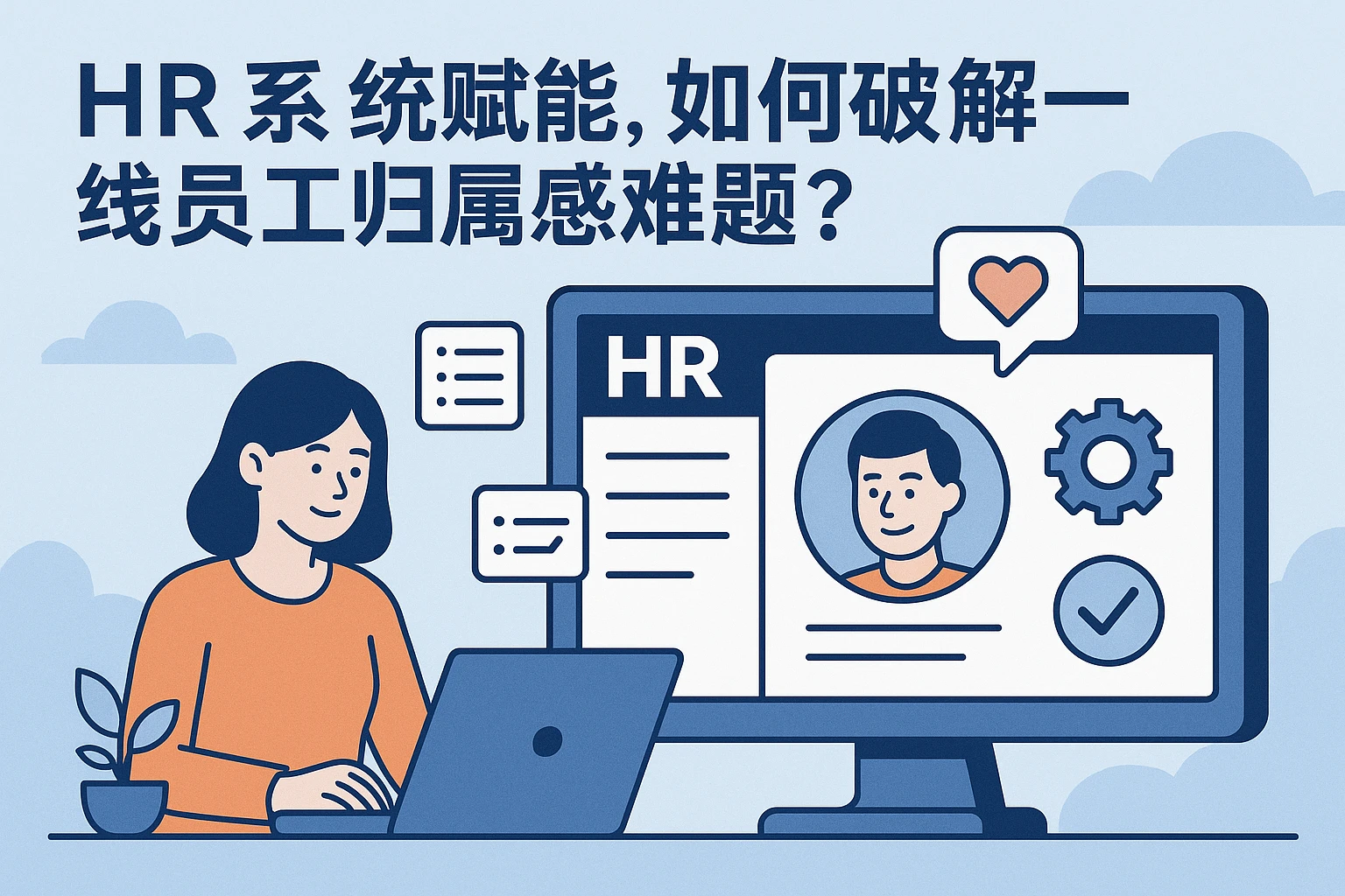 HR系统赋能，如何破解一线员工归属感难题？