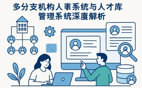 多分支机构人事系统与人才库管理系统深度解析