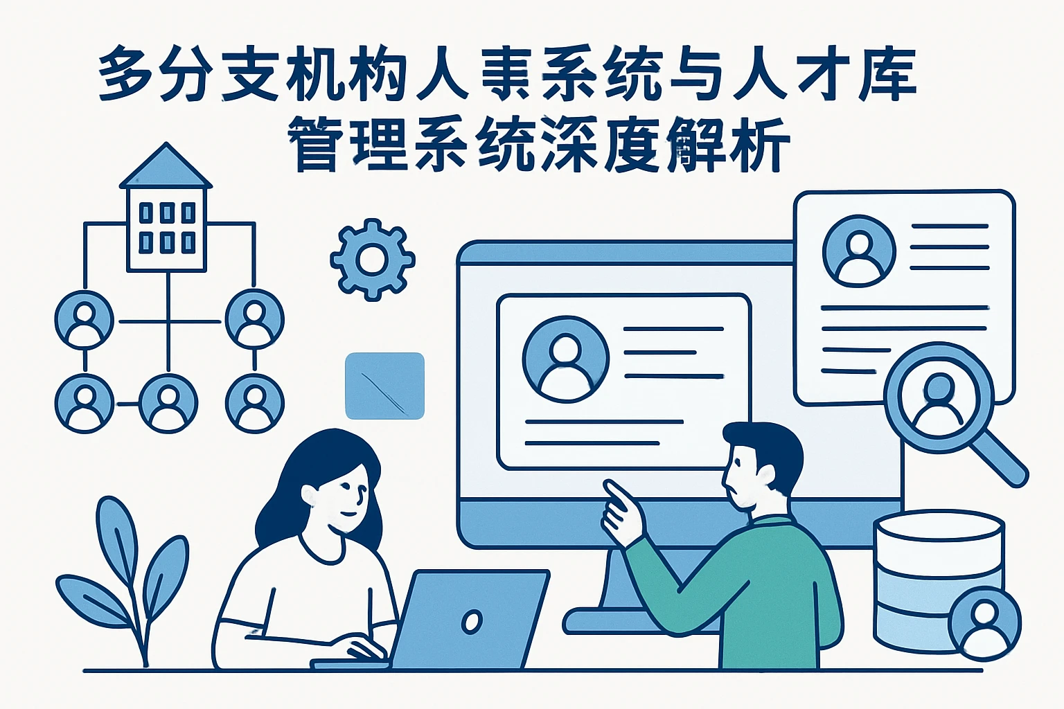 多分支机构人事系统与人才库管理系统深度解析