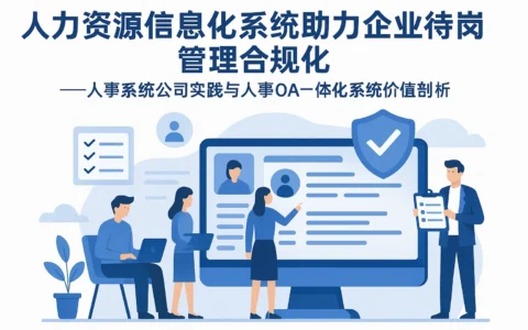 人力资源信息化系统助力企业待岗管理合规化——人事系统公司实践与人事OA一体化系统价值剖析