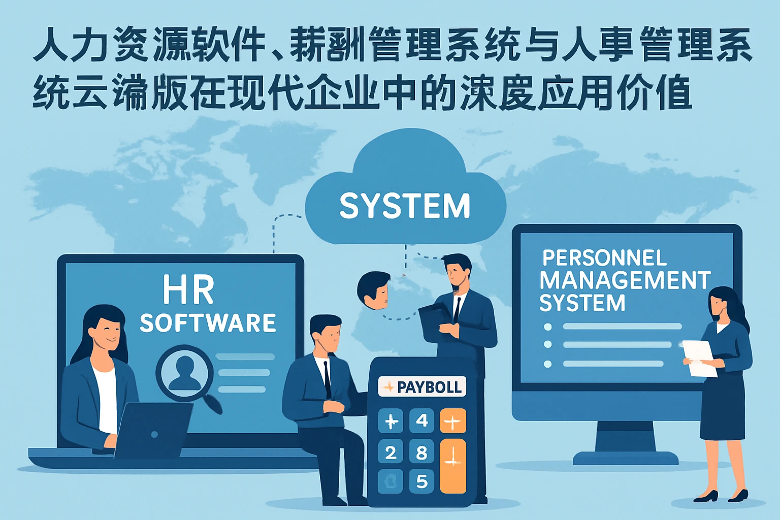 人力资源软件、薪酬管理系统与人事管理系统云端版在现代企业中的深度应用价值