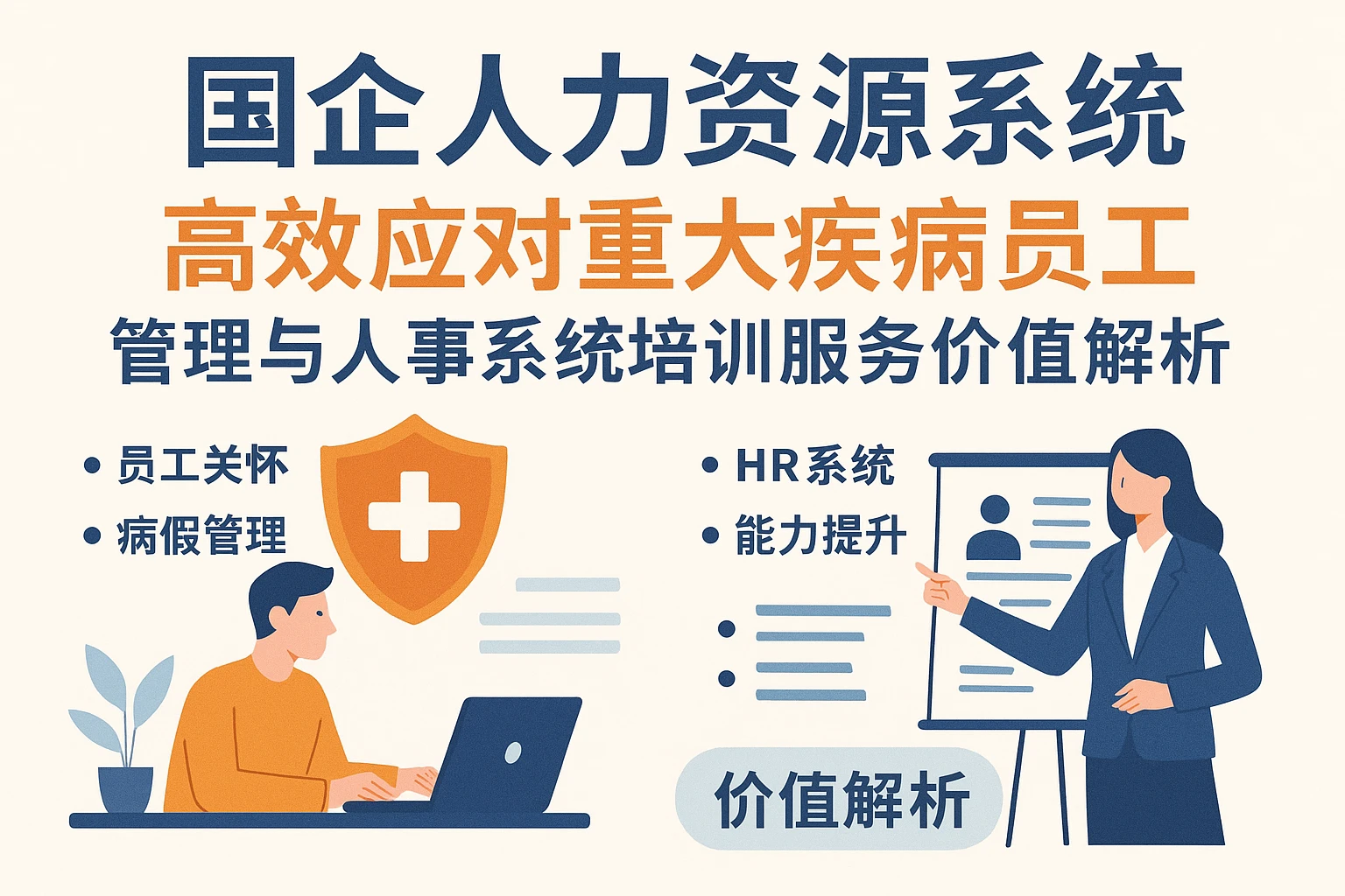 国企人力资源系统：高效应对重大疾病员工管理与人事系统培训服务价值解析
