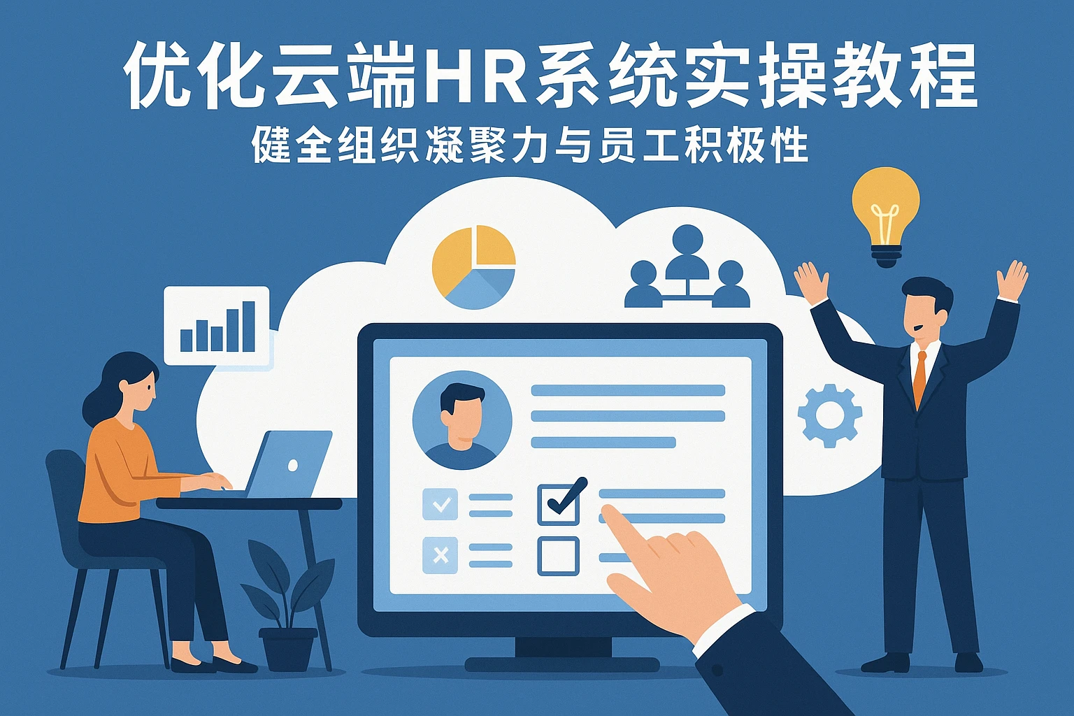 人事管理系统优化云端HR系统实操教程，健全组织凝聚力与员工积极性