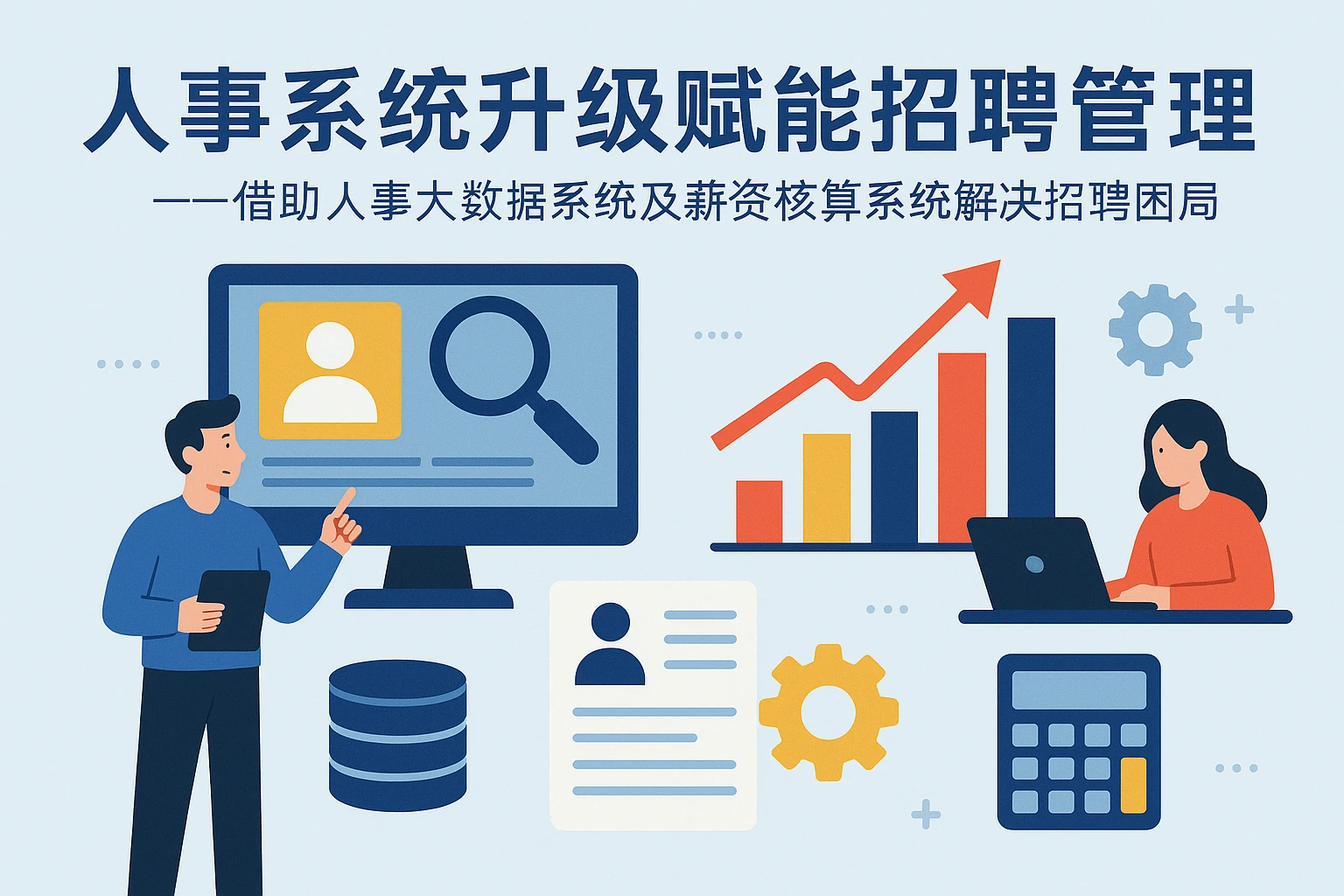 人事系统升级赋能招聘管理——借助人事大数据系统及薪资核算系统解决招聘困局