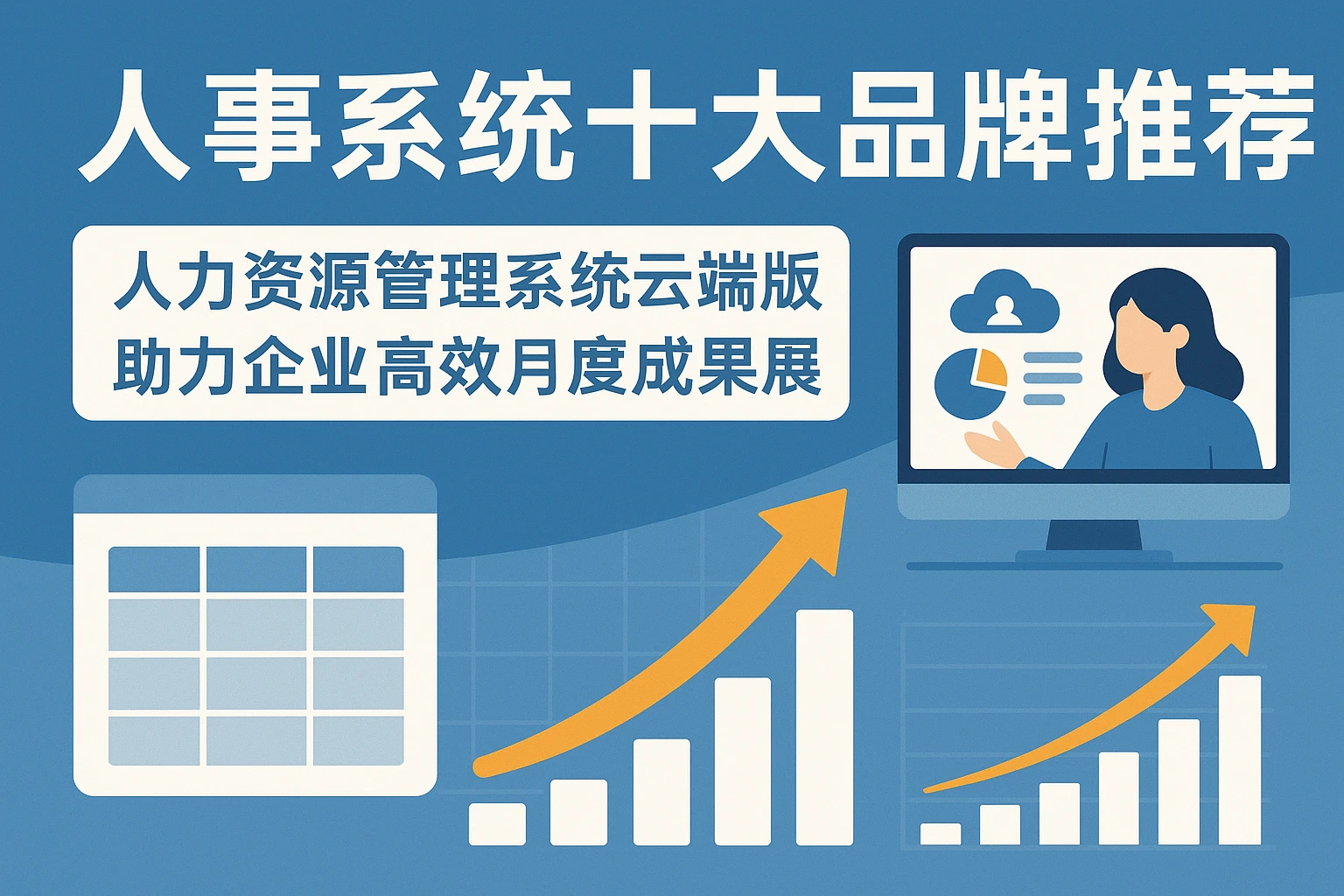 人事系统十大品牌推荐与人力资源管理系统云端版助力企业高效月度成果展示