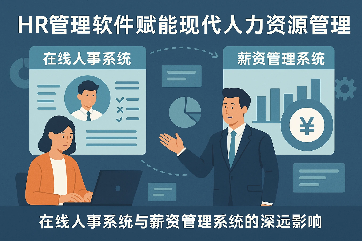 HR管理软件赋能现代人力资源管理：在线人事系统与薪资管理系统的深远影响
