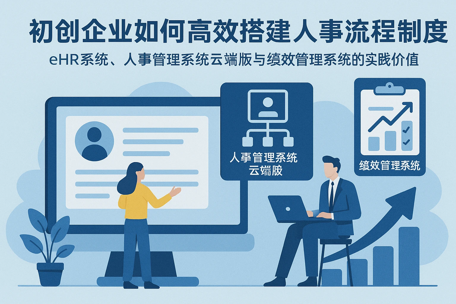 初创企业如何高效搭建人事流程制度——eHR系统、人事管理系统云端版与绩效管理系统的实践价值