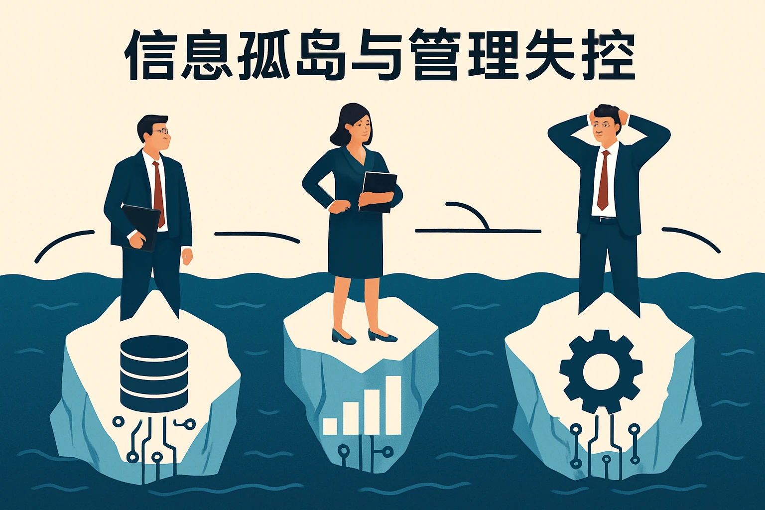 信息孤岛与管理失控