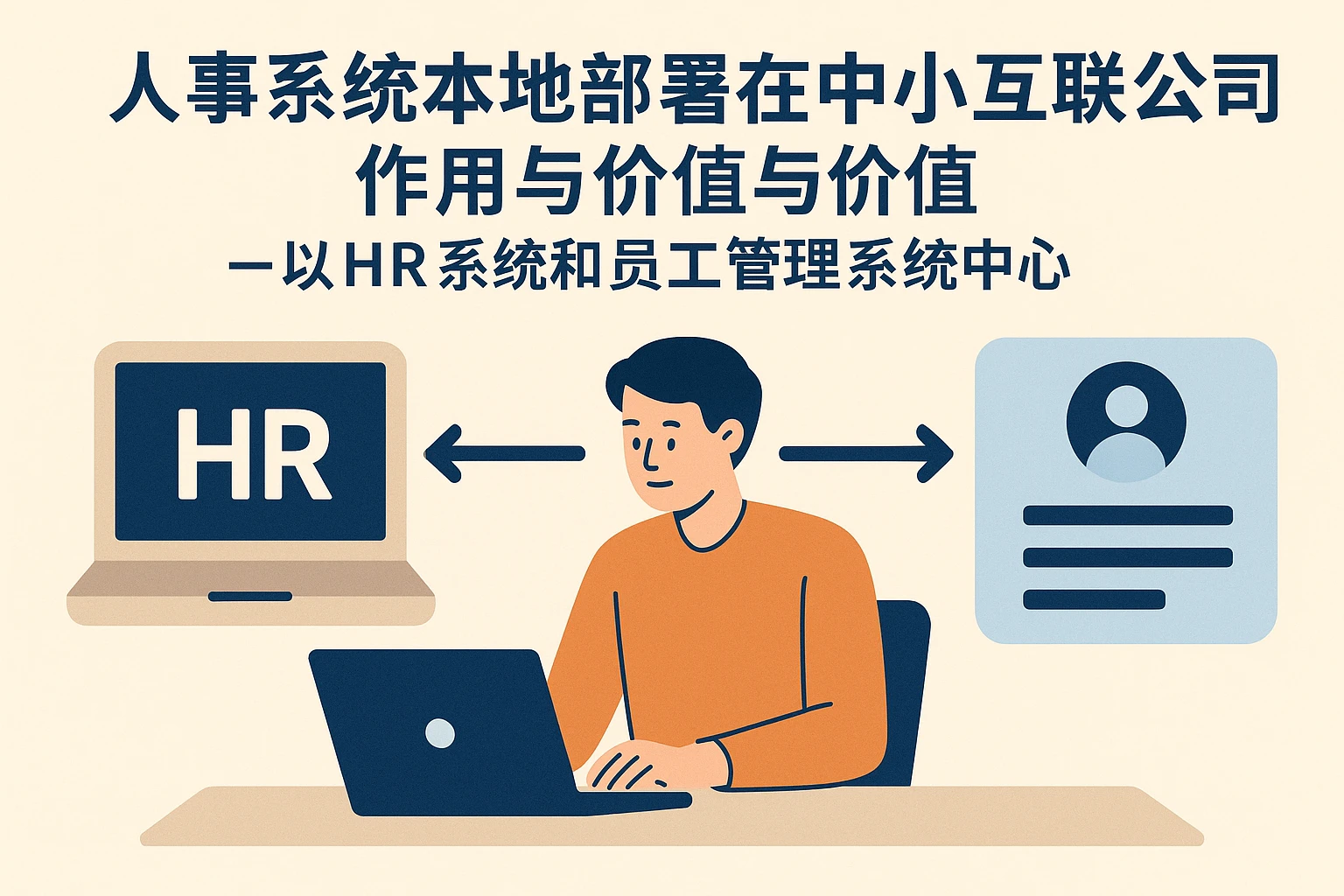 人事系统本地部署在中小互联网公司的作用与价值——以HR系统和员工管理系统为中心