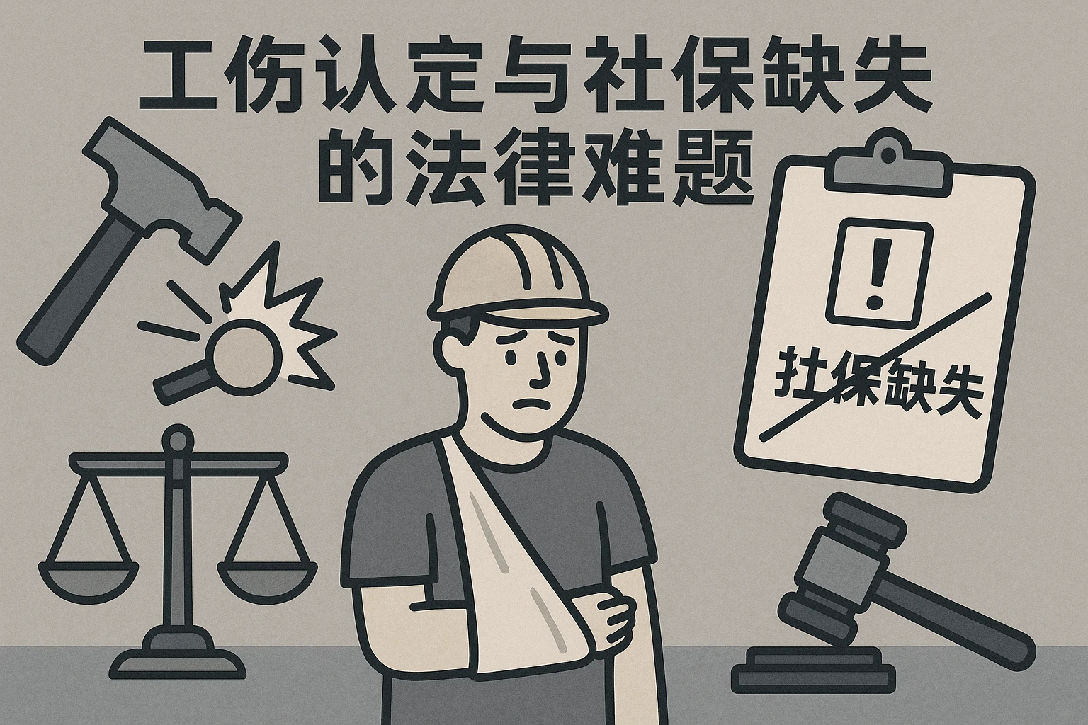 工伤认定与社保缺失的法律难题