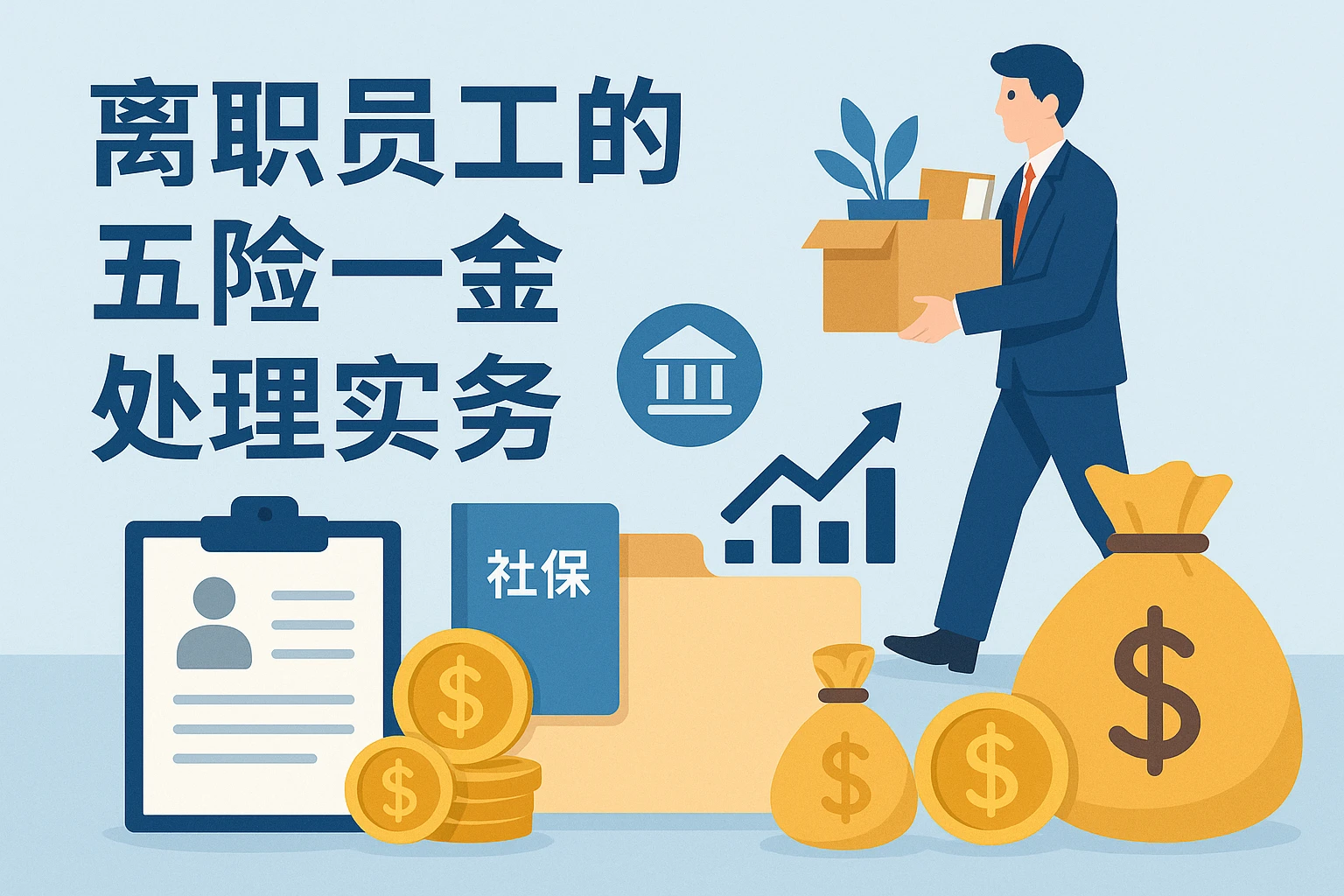 离职员工的五险一金处理实务