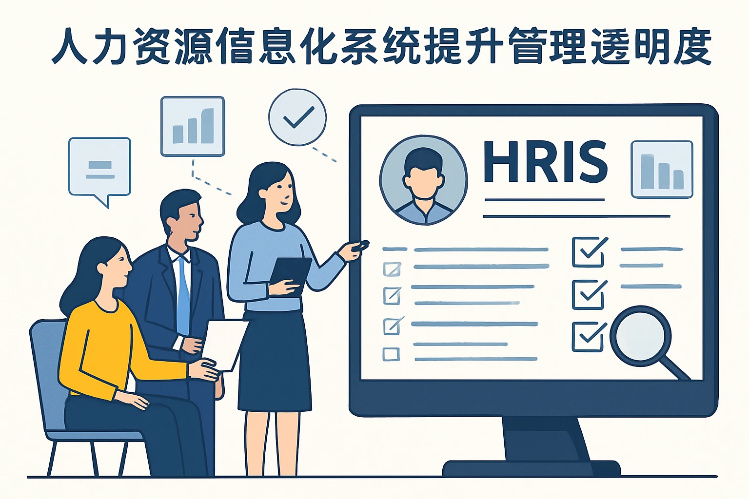 1.2 人力资源信息化系统提升管理透明度
