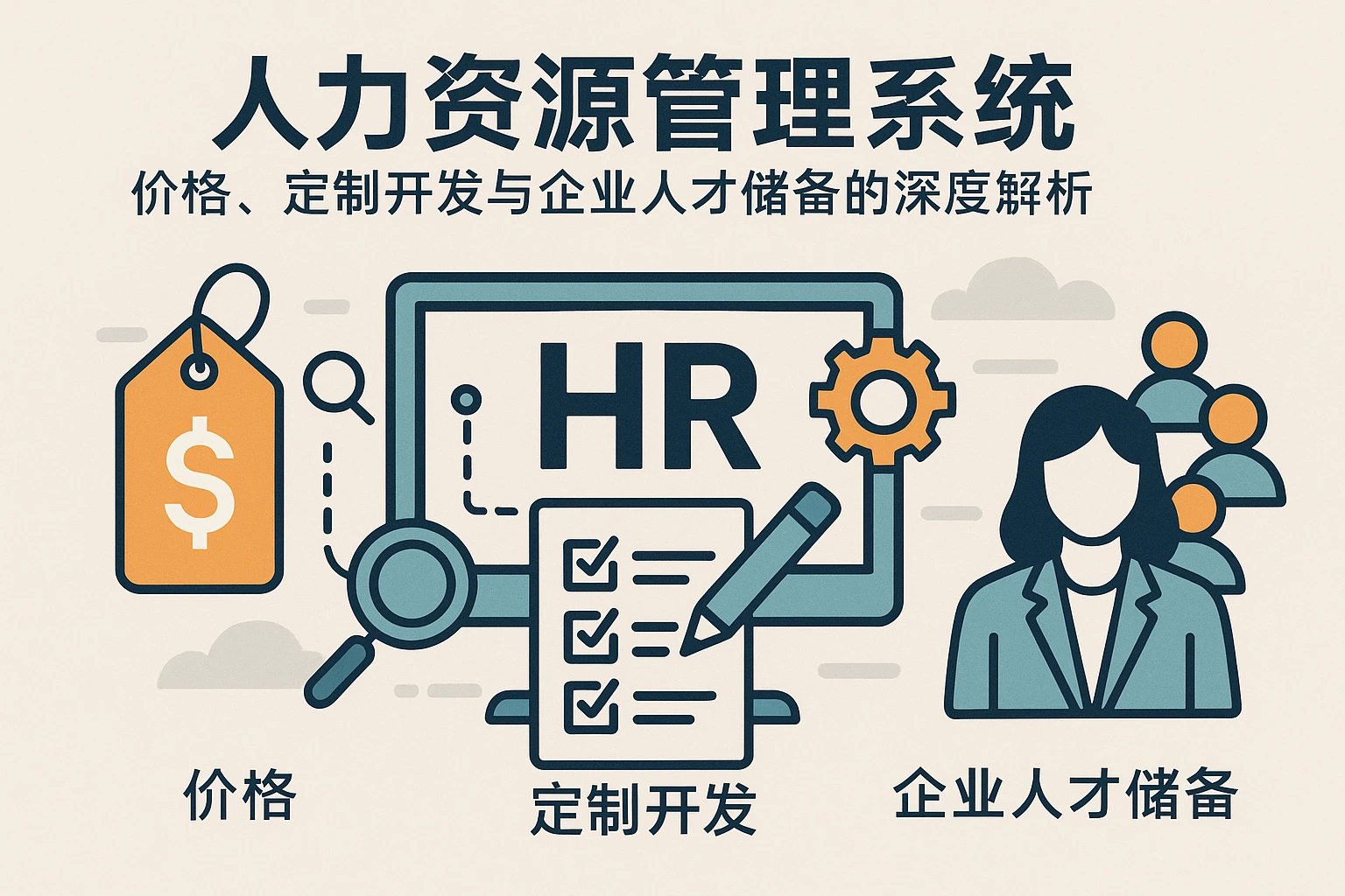 人力资源管理系统：价格、定制开发与企业人才储备的深度解析