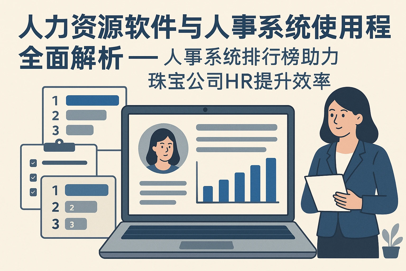 人力资源软件与人事系统使用教程全面解析——人事系统排行榜助力珠宝公司HR提升效率
