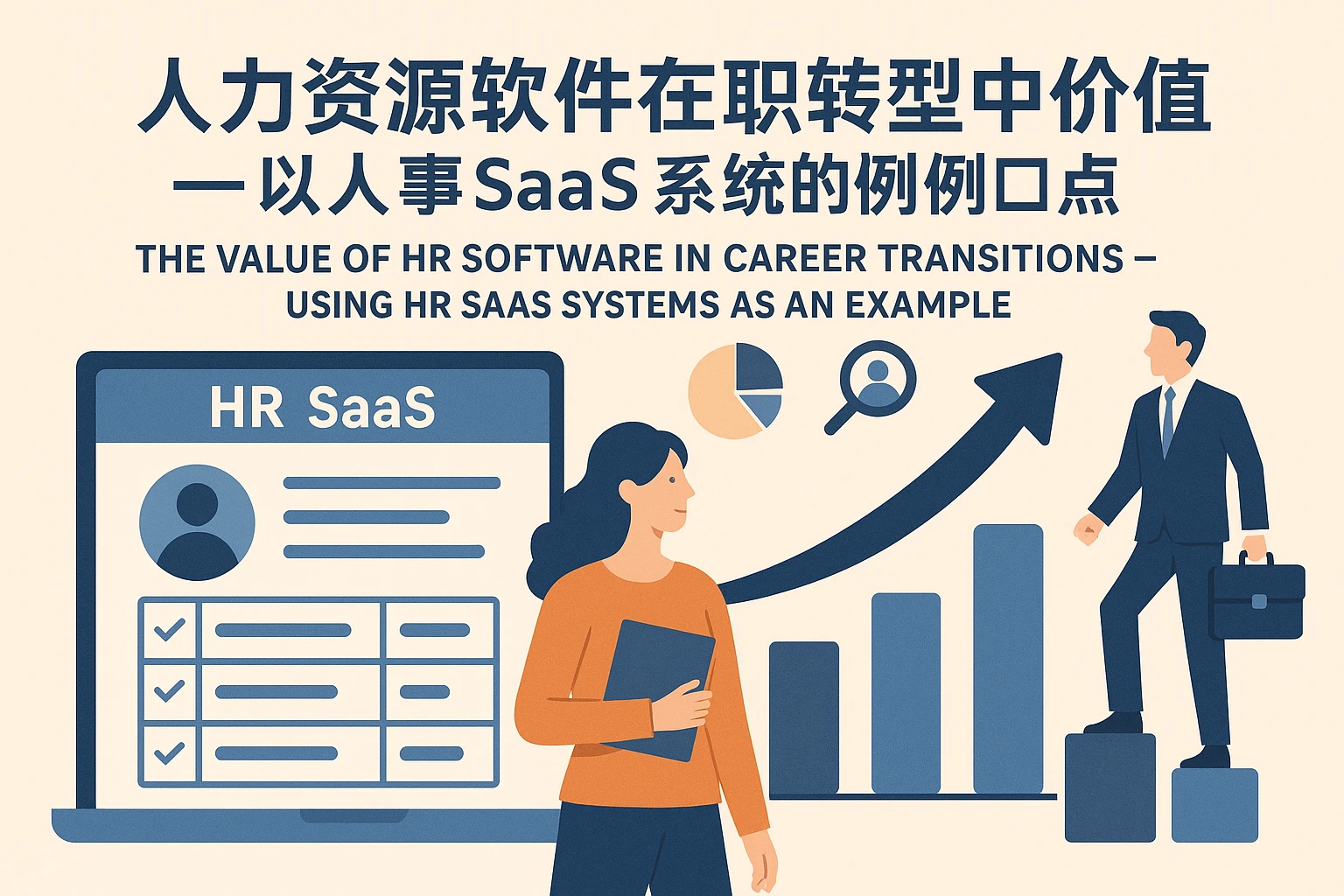 人力资源软件在职业转型中的价值——以人事SaaS系统的案例为切入点