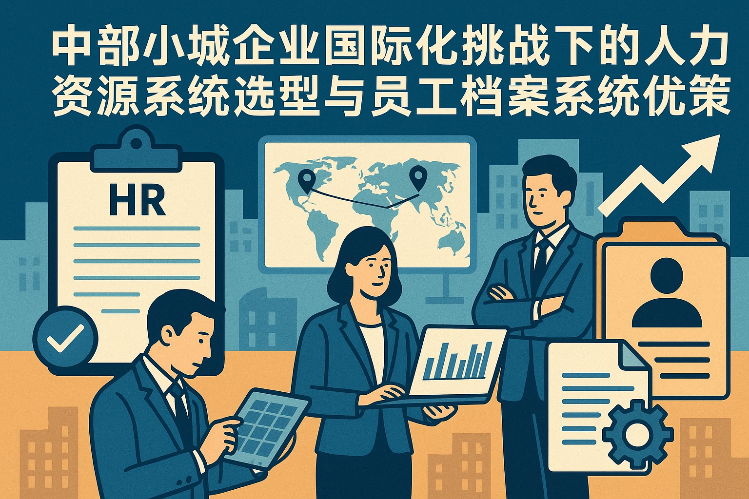 中部小城企业国际化挑战下的人力资源系统选型与员工档案系统优化策略