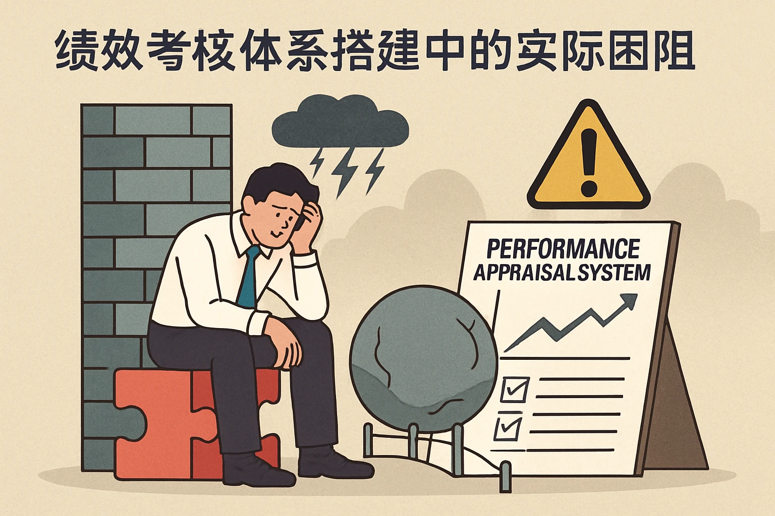绩效考核体系搭建中的实际困阻