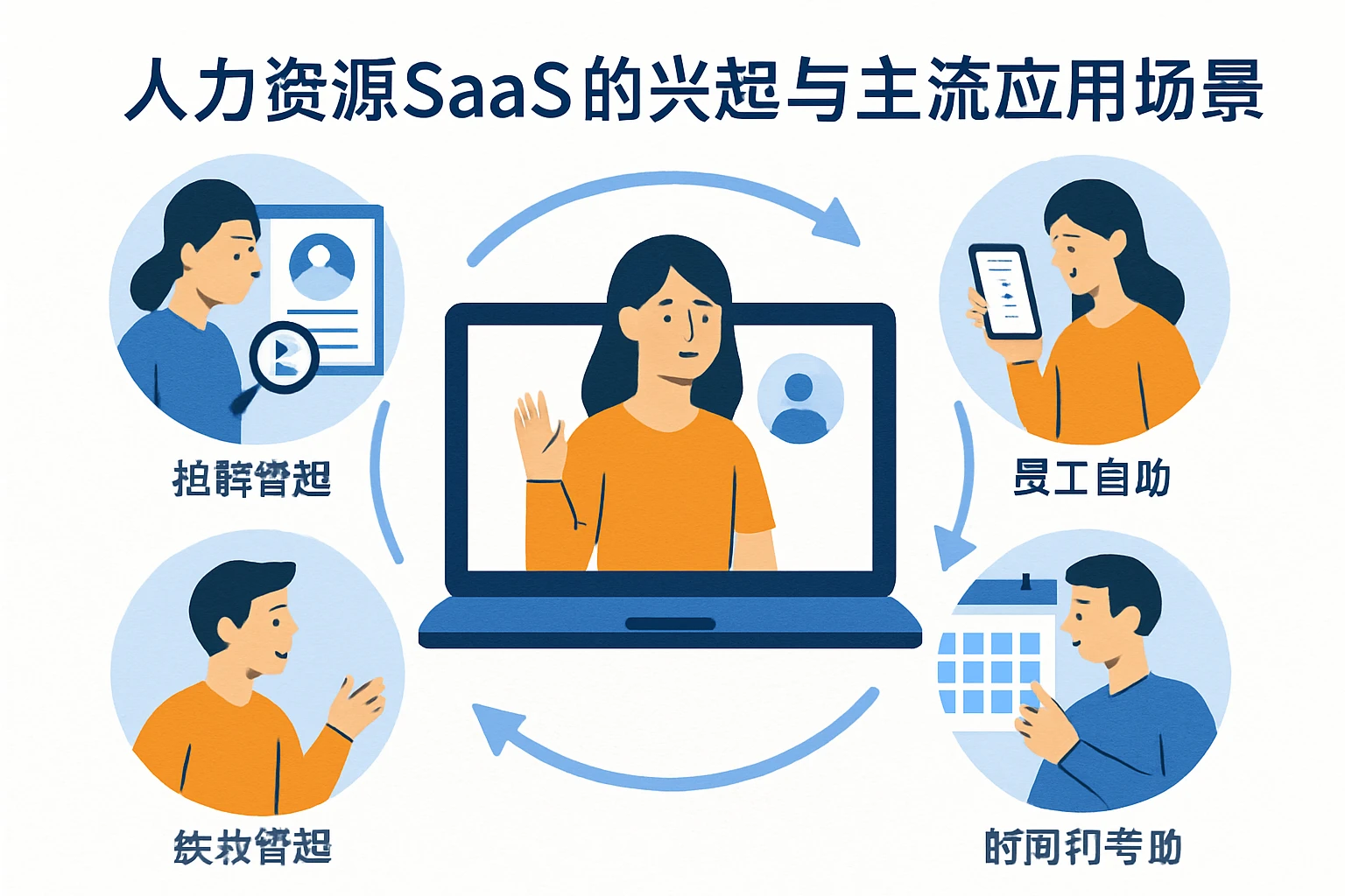 人力资源SaaS的兴起与主流应用场景