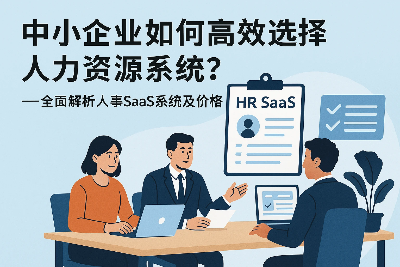 中小企业如何高效选择人力资源系统？——全面解析人事SaaS系统及价格
