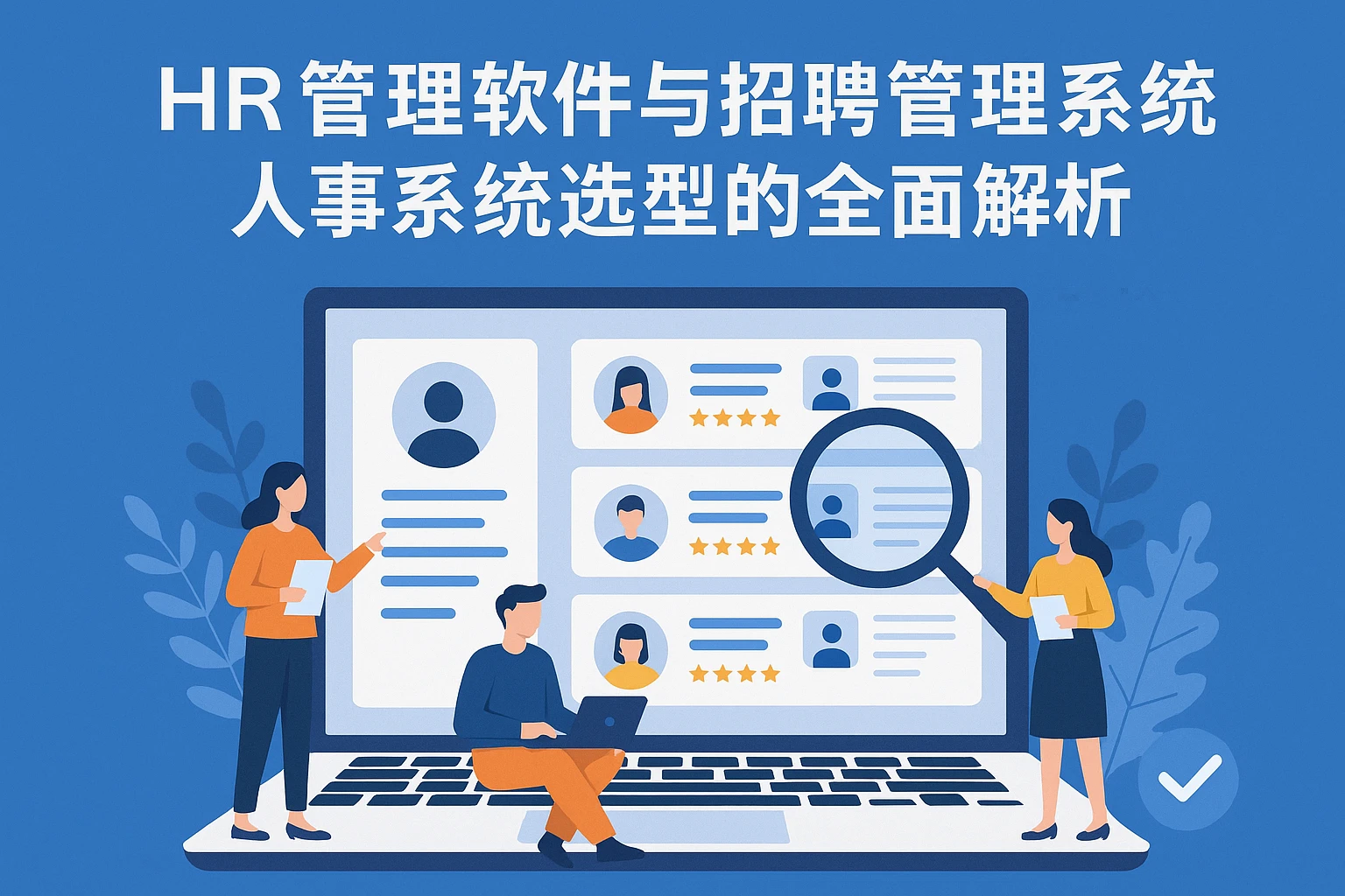 HR管理软件与招聘管理系统——人事系统选型的全面解析