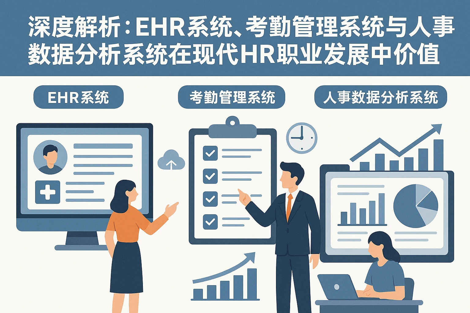 深度解析：EHR系统、考勤管理系统与人事数据分析系统在现代HR职业发展中的价值与作用