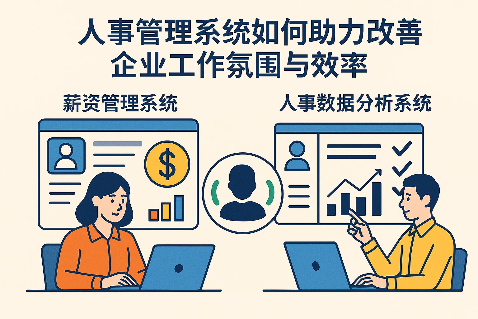 人事管理系统如何助力改善企业工作氛围与效率——以薪资管理系统和人事数据分析系统为核心