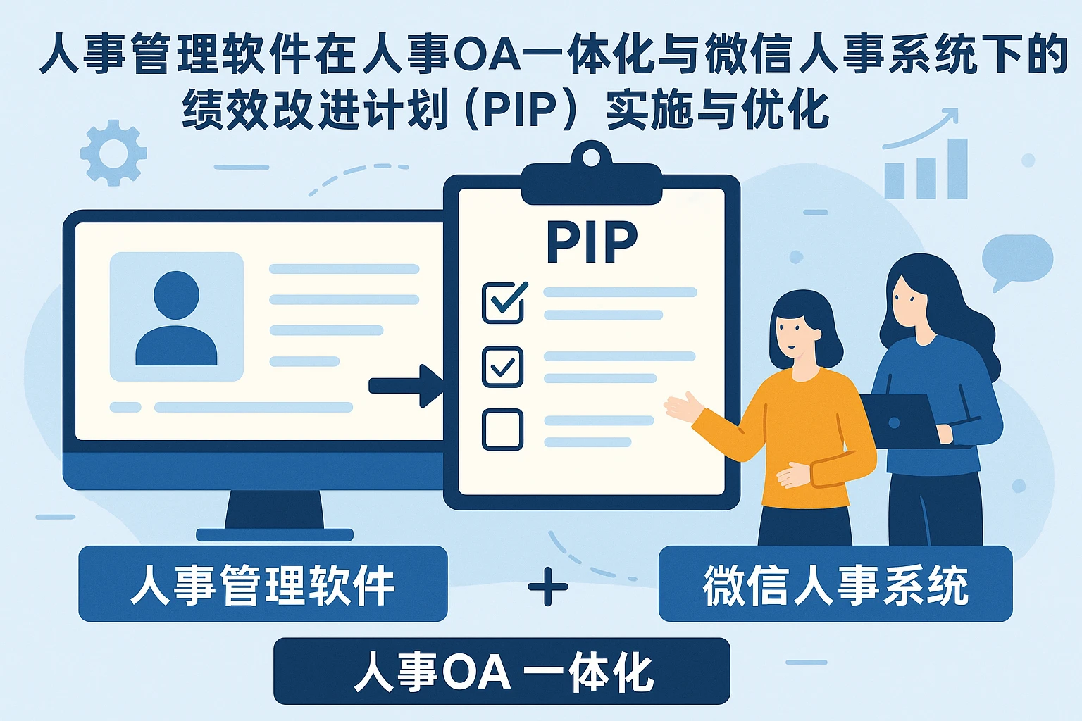 人事管理软件在人事OA一体化与微信人事系统下的绩效改进计划(PIP)实施与优化