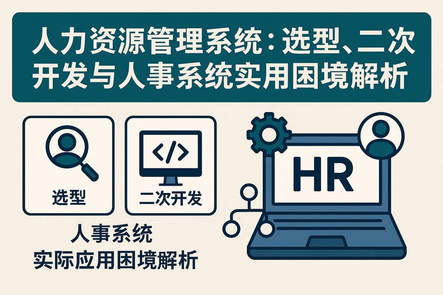 人力资源管理系统：选型、二次开发与人事系统实际应用困境解析
