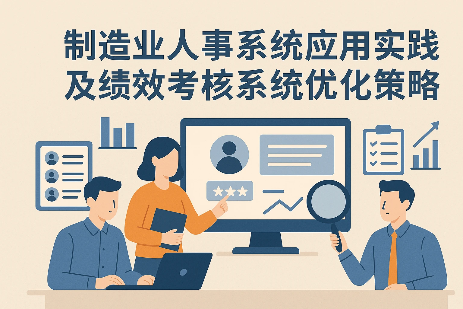 制造业人事系统应用实践及绩效考核系统优化策略