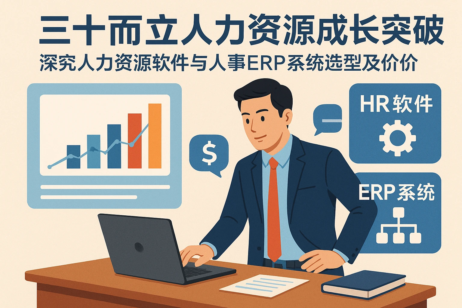 三十而立的人力资源成长突破：深究人力资源软件与人事ERP系统选型及报价