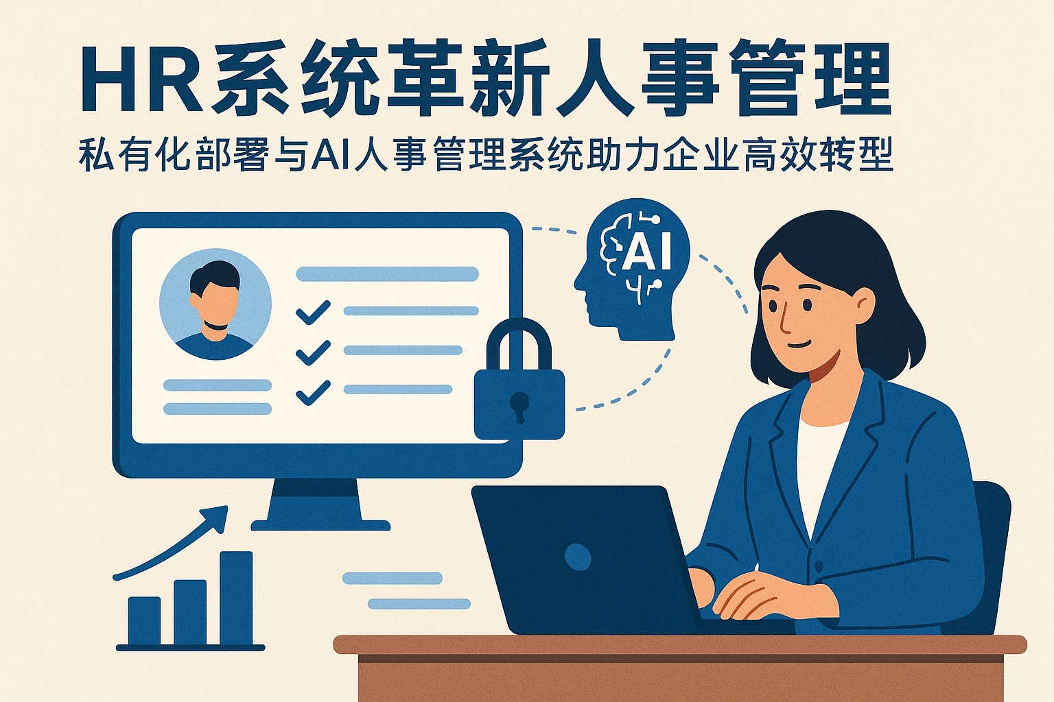HR系统革新人事管理：私有化部署与AI人事管理系统助力企业高效转型