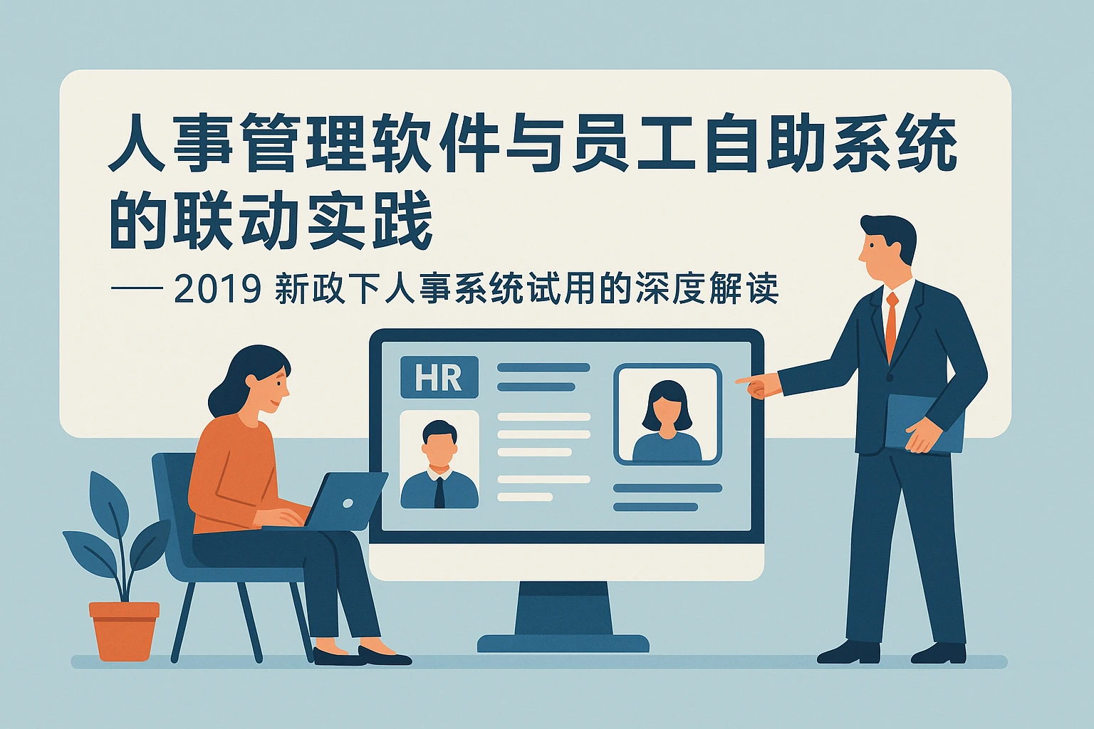 人事管理软件与员工自助系统的联动实践——2019新政下人事系统试用的深度解读