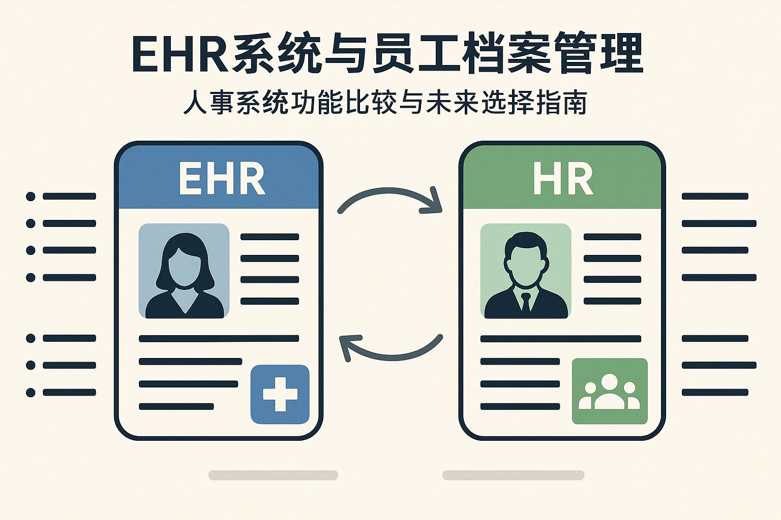 EHR系统与员工档案管理：人事系统功能比较与未来选择指南