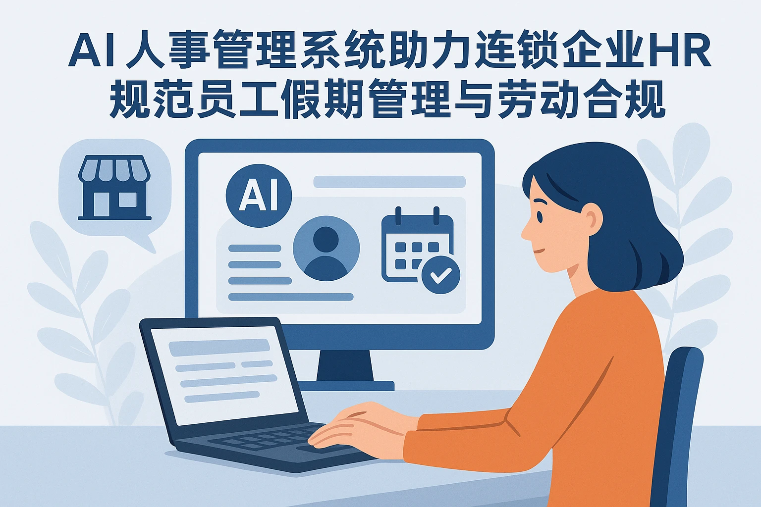 AI人事管理系统助力连锁企业HR规范员工假期管理与劳动合规