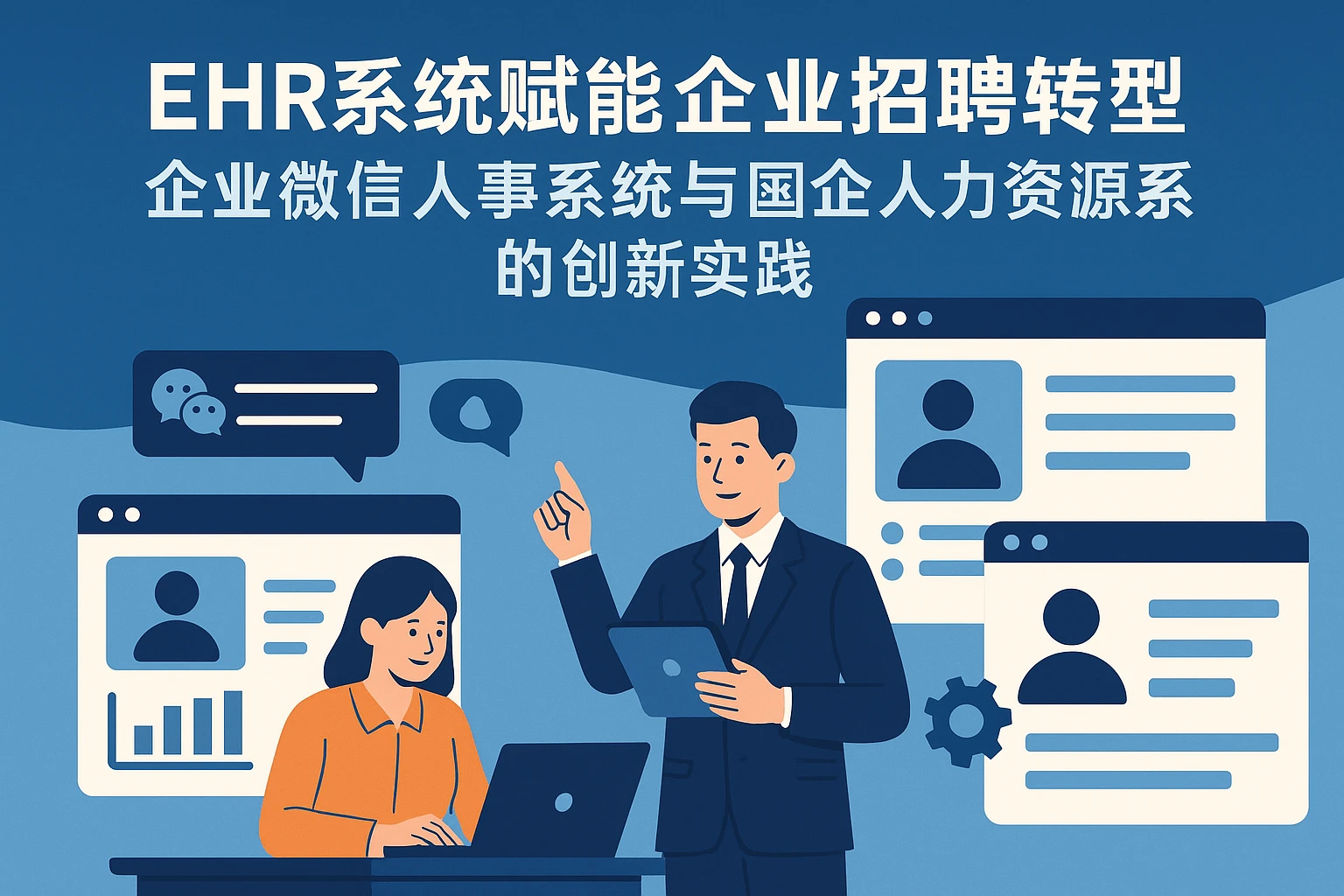EHR系统赋能企业招聘转型：企业微信人事系统与国企人力资源系统的创新实践