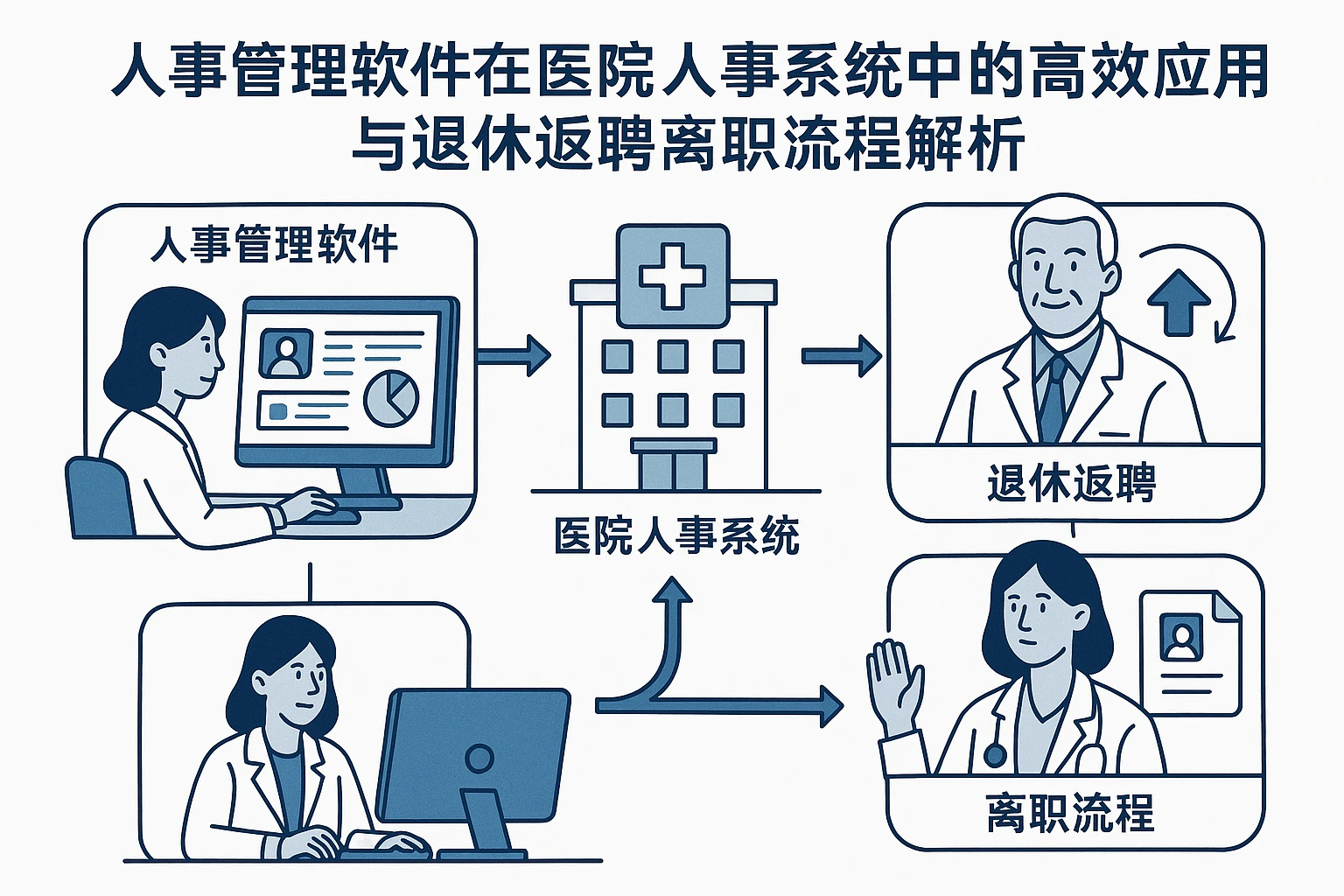 人事管理软件在医院人事系统中的高效应用与退休返聘离职流程解析