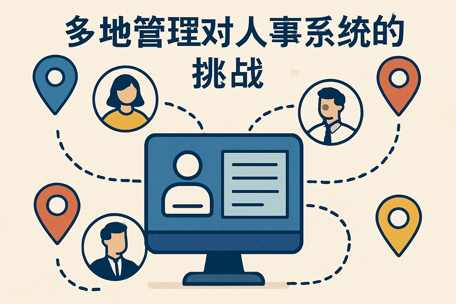 多地管理对人事系统的挑战