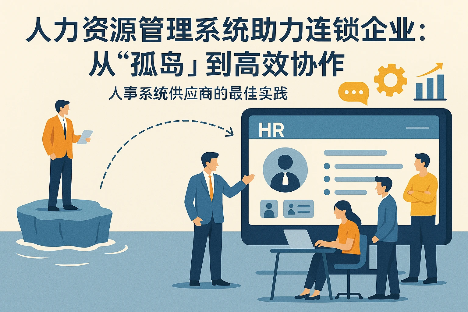 人力资源管理系统助力连锁企业：从“孤岛”到高效协作——人事系统供应商的最佳实践
