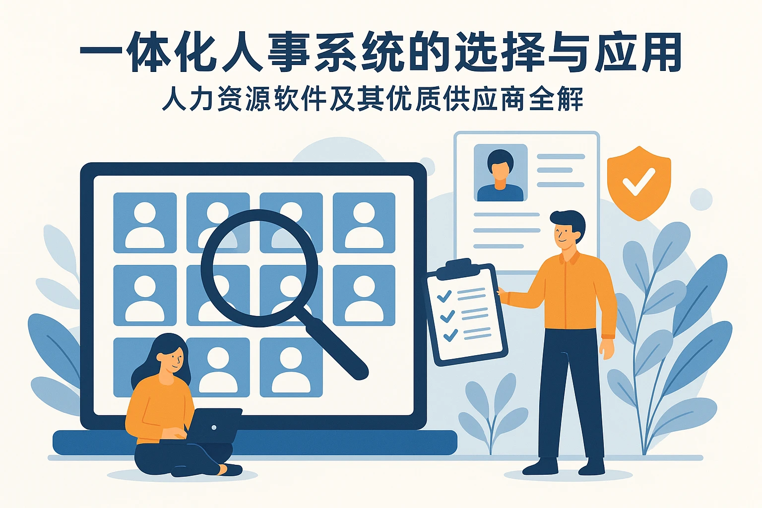 一体化人事系统的选择与应用：人力资源软件及其优质供应商全解