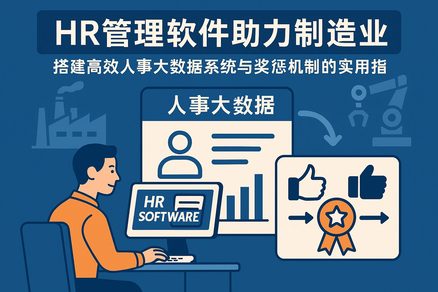 HR管理软件助力制造业：搭建高效人事大数据系统与奖惩机制的实用指南