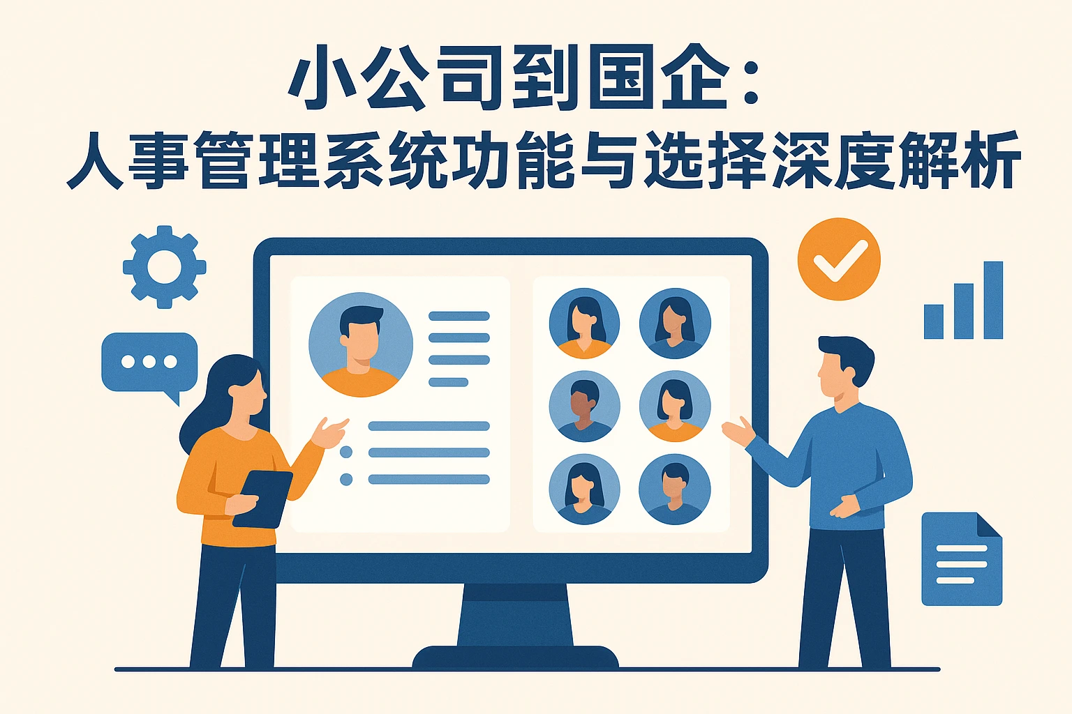 小公司到国企：人事管理系统功能与选择深度解析