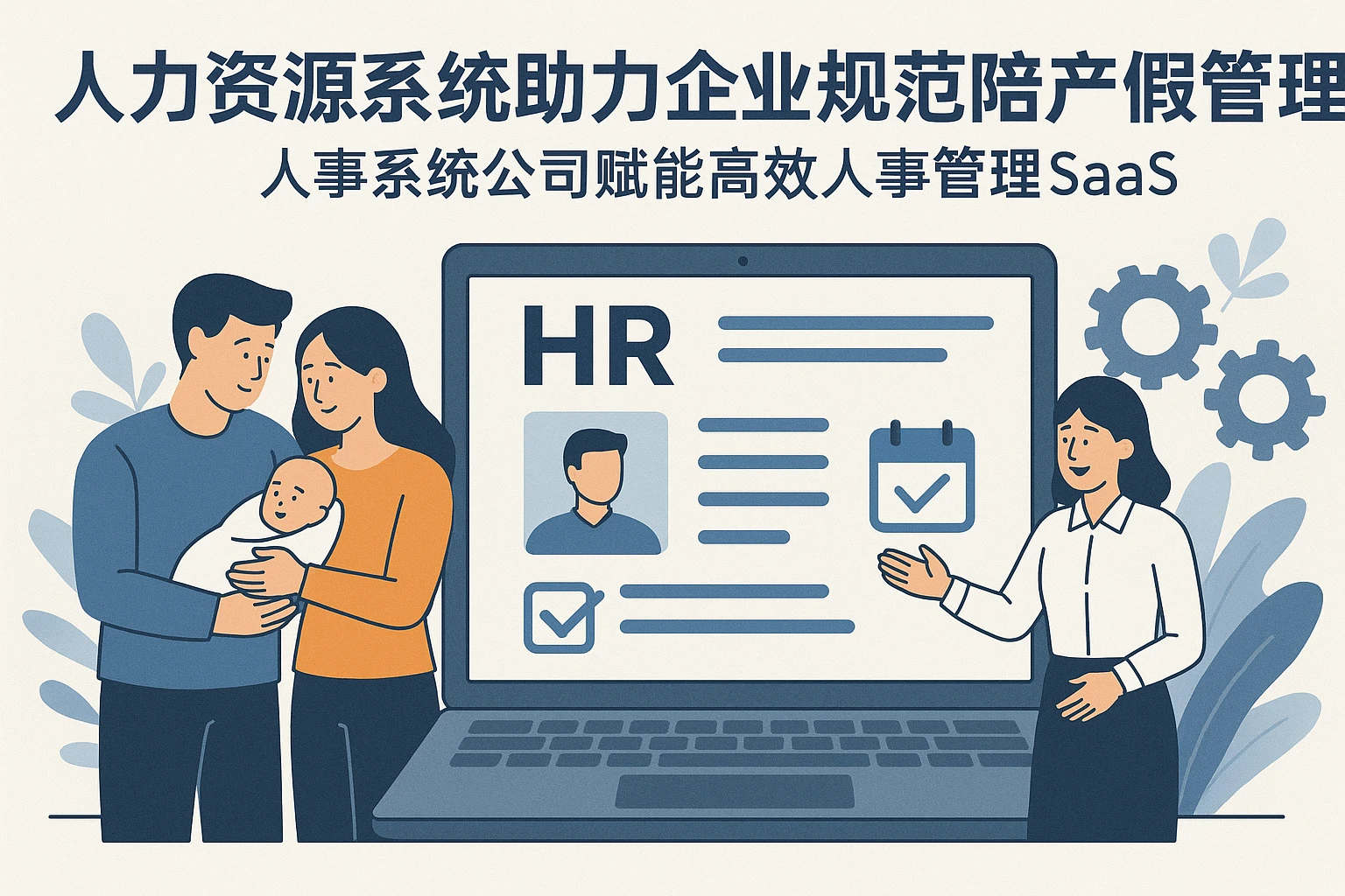 人力资源系统助力企业规范陪产假管理——人事系统公司赋能高效人事管理SaaS