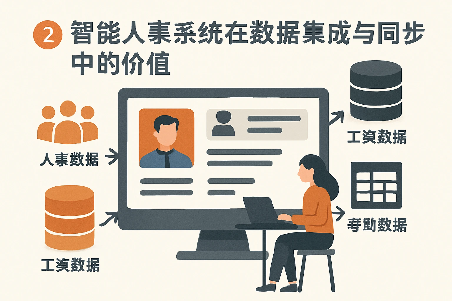 2. 智能人事系统在数据集成与同步中的价值